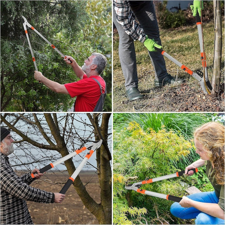 Foafeca extensibila pentru taiat crengi, lungime maxima 100, 5 cm, diametrul maxim de taiere 40 mm