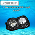 Lanterna frontala LED cu banda elastica reglabila si doua moduri de iluminare