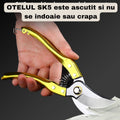 Foarfeca de Gradina Ergonomica, Usoara si Compacta, Ideala pentru Taieri Precise in Gazon, Arbusti si Plante Ornamentale